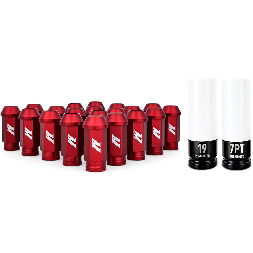 Mishimoto Aluminum Lugs w/ Locks (12x1.25mm, Set/20)