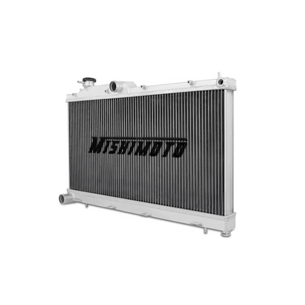 Mishimoto Aluminum Radiator, 2008-2014 WRX & 2008-2019 STi - Angle 3