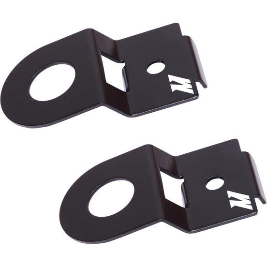 Mishimoto Aluminum Radiator Stay Set (Black), 2008-2014 WRX & 2008-2014 STi