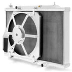 Mishimoto Aluminum Radiator w/ Fan Shroud Assembly, 2014-2016 Fiesta ST - Angle 2