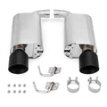 Mishimoto Axle-Back Exhaust (Street, Black), 2015-2017 Mustang GT