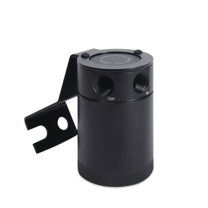 Mishimoto Baffled Oil Catch Can Kit (Black), 2013-2020 BRZ/FR-S/86 - Angle 2
