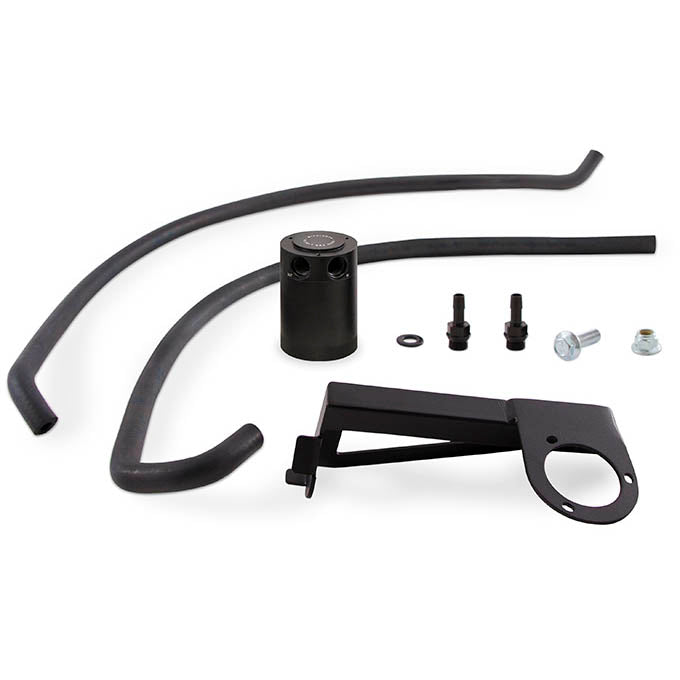 Mishimoto Baffled Oil Catch Can Kit (Black), 2013-2018 Focus ST