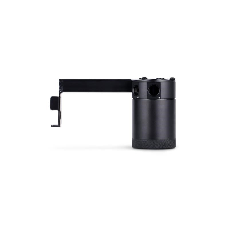 Mishimoto Baffled Oil Catch Can Kit (Black), 2013-2018 Focus ST - Angle 2