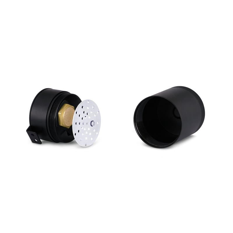 Mishimoto Baffled Oil Catch Can Kit (Black), 2013-2018 Focus ST - Angle 4