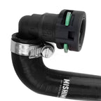 Mishimoto Baffled Oil Catch Can Kit (Black), 2015+ Mustang EcoBoost - Angle 3