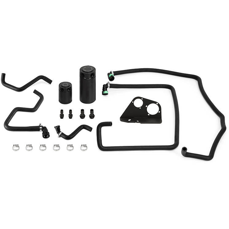 Mishimoto Baffled Oil Catch Can Kit, 2017-2019 F-150 EcoBoost 3.5L