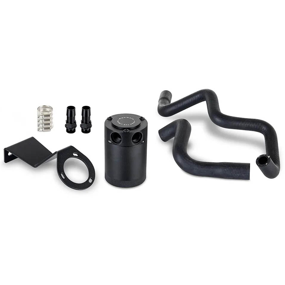 Mishimoto Baffled Oil Catch Can Kit (PCV Side), 2022-2025 BRZ & GR86