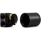 Mishimoto Baffled Oil Catch Can System (PCV Side, Black), 2007-2009 350Z - Angle 2