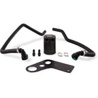 Mishimoto Baffled Oil Catch Can System (PCV Side, Black), 2015+ Mustang GT