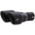 Mishimoto Cat-Back Exhaust System (Black, Non-Resonated), 2014-2019 Fiesta ST - Angle 3