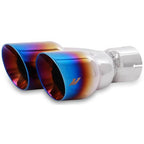 Mishimoto Cat-Back Exhaust System (Burnt Tip, Non-Resonated), 2014-2019 Fiesta ST - Angle 3