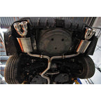 Mishimoto Cat-Back Exhaust System, 2015-2021 STi & 2015-2021 WRX - Angle 4
