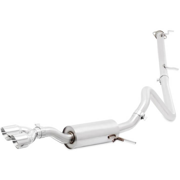 Mishimoto Cat-Back Exhaust System (Polished, Non-Resonated), 2014-2019 Fiesta ST