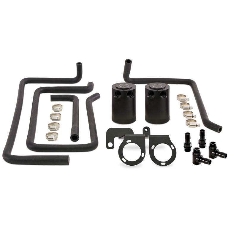 Mishimoto Direct Fit Baffled Oil Catch Can (Black), 2009-2020 370Z