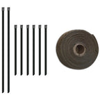 Mishimoto Exhaust Heat Wrap (2in x 35ft Long w/ SS Locking Ties)