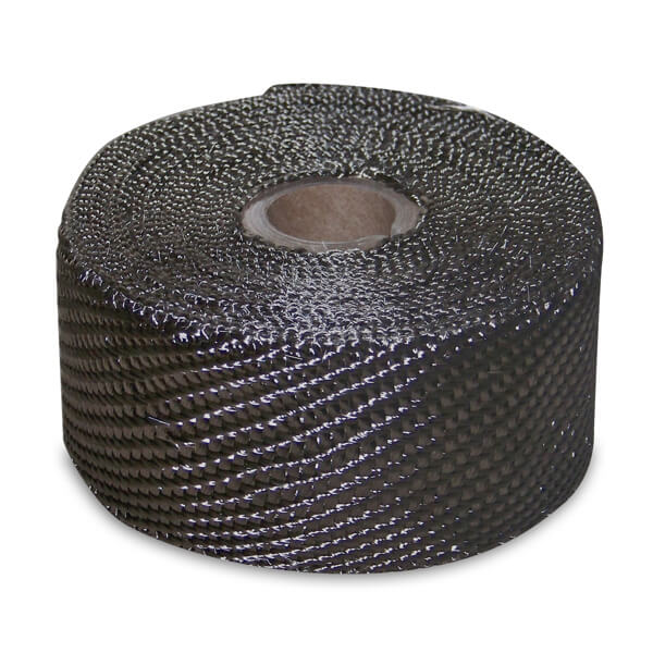Mishimoto Exhaust Heat Wrap (2in x 35ft Long w/ SS Locking Ties) - Angle 2