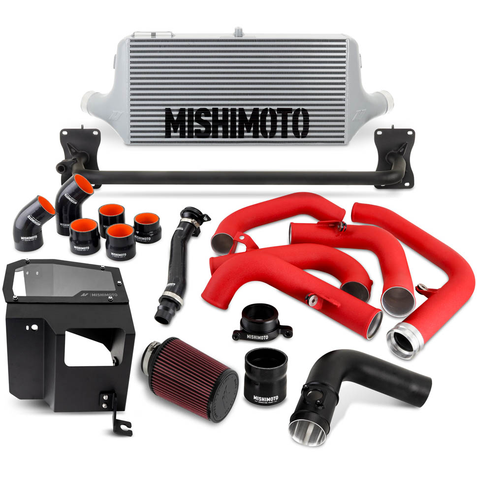 Mishimoto Front-Mount Intercooler Kit w/ Intake, 2022-2026 WRX