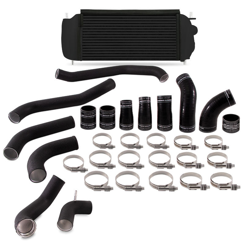 Mishimoto Intercooler Kit (Black Core w/ Black Pipes), 2017-2021 F-150 Raptor