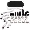 Mishimoto Intercooler Kit (Black Core w/ Polished Pipes), 2017-2021 F-150 Raptor
