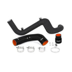 Mishimoto Intercooler Pipe Kit (Hot Side Only, Wrinkle Black), 2016-2018 Focus RS