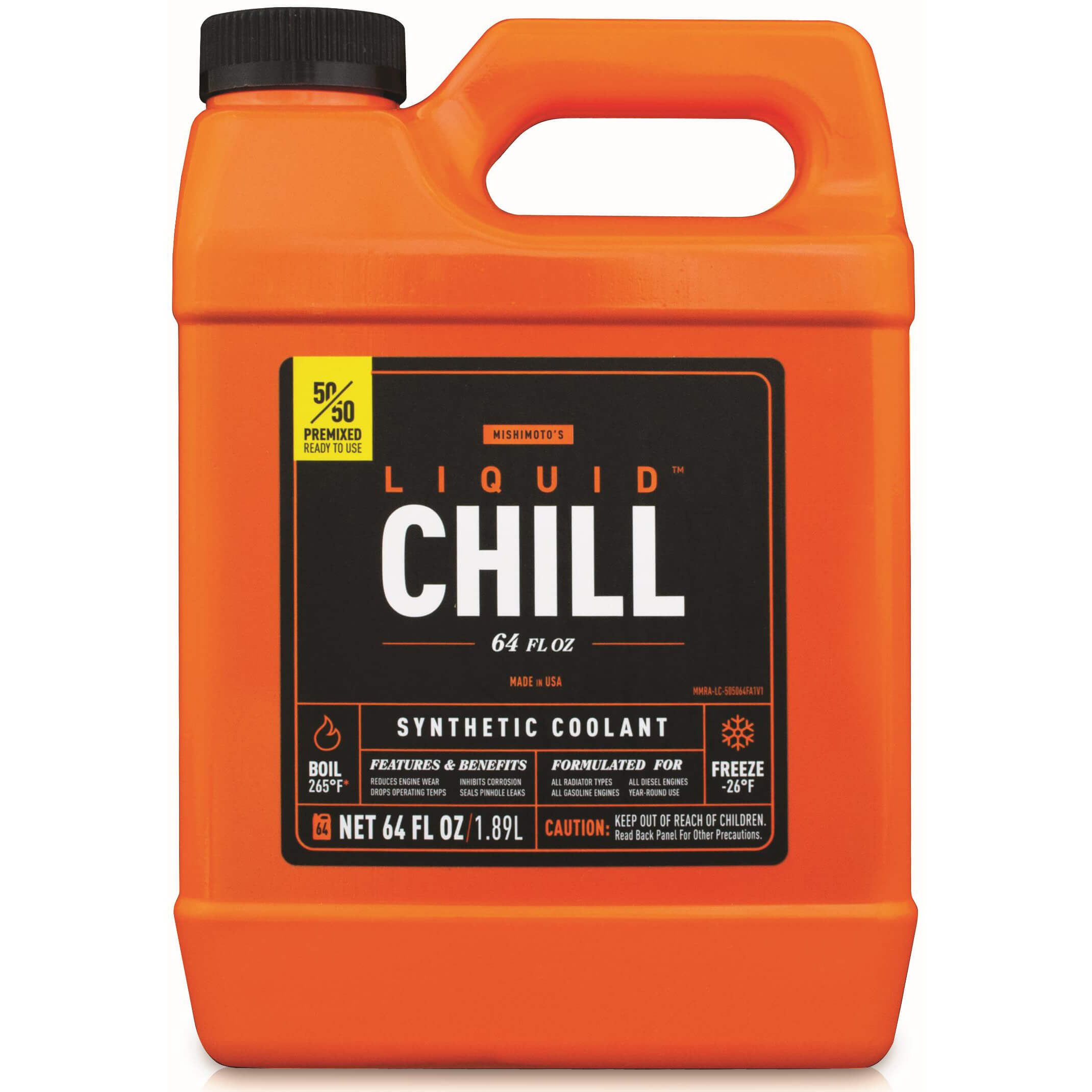 Mishimoto Liquid Chill Synthetic 64oz Engine Coolant - Premixed