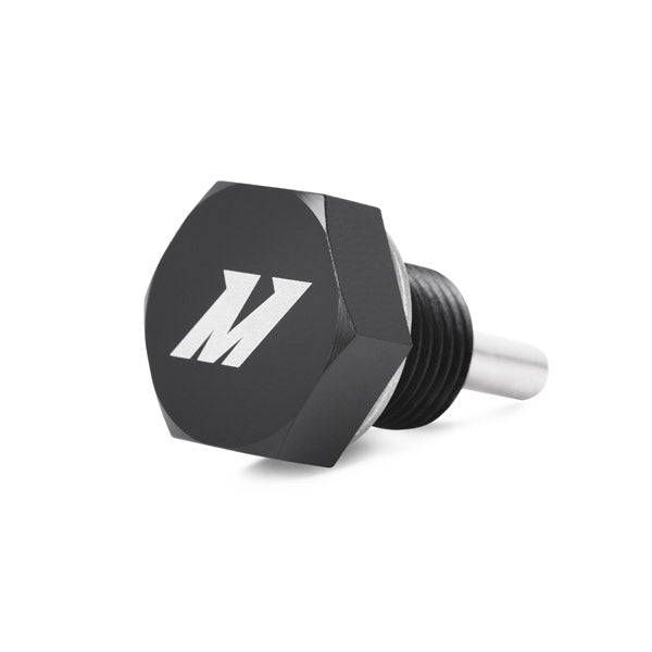 Mishimoto Magnetic Oil Pan Drain Plug Bolt (M16x1.5mm, Black), 2015-2025 WRX