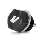 Mishimoto Magnetic Oil Pan Drain Plug Bolt (M20x1.5mm, Black), 2002-2014 WRX & 2004-2021 STi