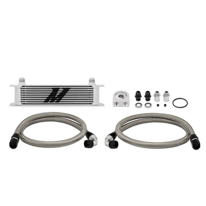 Mishimoto Oil Cooler Kit (Universal, 10 Row, No Thermostat)