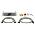 Mishimoto Oil Cooler Kit (Universal, 10 Row, w/ Thermostat)