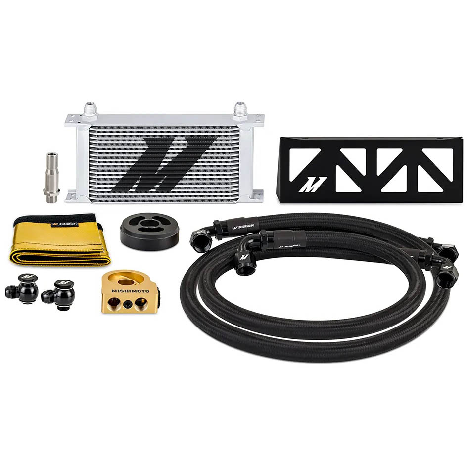 Mishimoto Oil Cooler Kit (w/ Thermostat), 2022-2025 BRZ & GR86