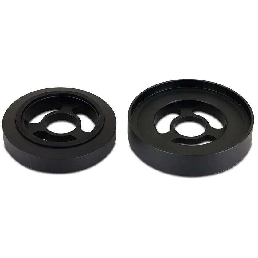 Mishimoto Oil Sandwich Plate Adapter (Non-Thermostatic, Silver), 2013-2025 BRZ/FR-S/86/GR86 - Angle 4
