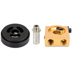 Mishimoto Oil Sandwich Plate Adapter (Thermostatic, Gold), 2013-2025 BRZ/FR-S/86/GR86