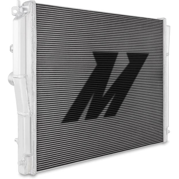 Mishimoto Performance Aluminum Radiator Kit w/ Auxiliary Radiators, 2020-2022 GR Supra (A90) - Angle 3