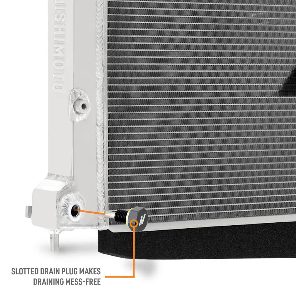 Mishimoto Performance Aluminum Radiator, 2022-2025 BRZ & GR86 - Angle 4