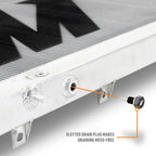 Mishimoto Performance Aluminum Radiator, 2022-2026 WRX - Angle 5