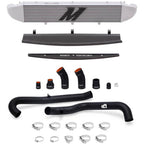 Mishimoto Performance Intercooler Kit (Black Pipes, Silver Intercooler), 2014-2016 Fiesta ST