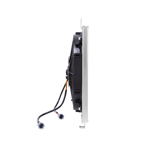 Mishimoto Plug-N-Play Aluminum Fan Shroud Kit (Polished Silver), 2008-2015 WRX - Angle 3