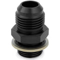 Mishimoto Sandwich Adapter Plate Fitting (M20 x -10AN, Black)