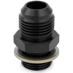 Mishimoto Sandwich Adapter Plate Fitting (M20 x -10AN, Black)