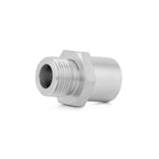 Mishimoto Sandwich Adapter Plate (M20, Stainless Steel) - Angle 3