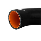 Mishimoto Silicone Airbox Hose (80mm, Black), 2002-2007 WRX & STi - Angle 2