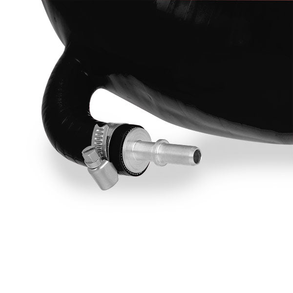 Mishimoto Silicone Induction Hose (Black), 2015-2017 Mustang GT - Angle 2