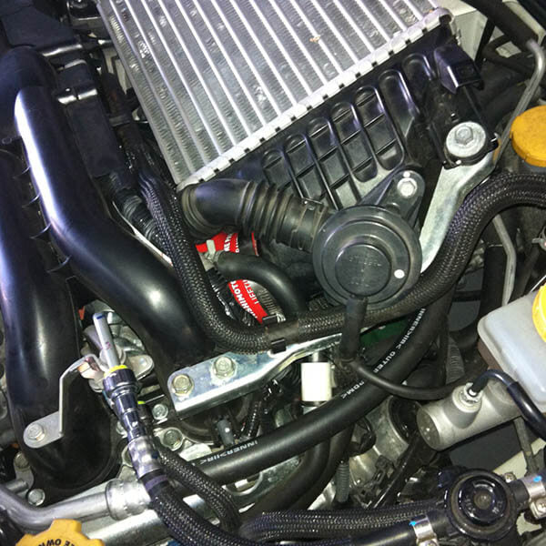Mishimoto Silicone Throttle Body Hose, 2008-2015 WRX