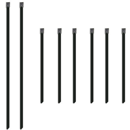 Mishimoto Stainless Steel Locking Ties (Six 6in & Two 14in Ties)