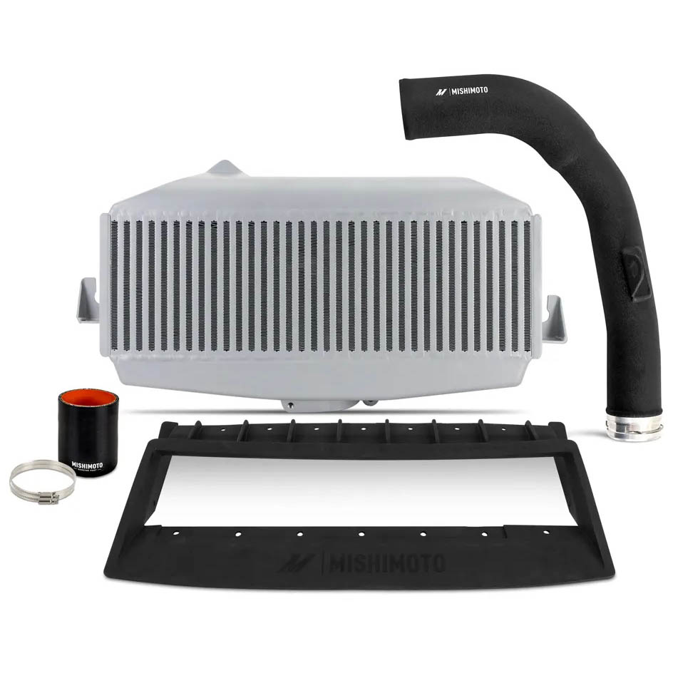 Mishimoto Top Mount Intercooler Kit w/ Charge Pipe, 2022-2026 WRX
