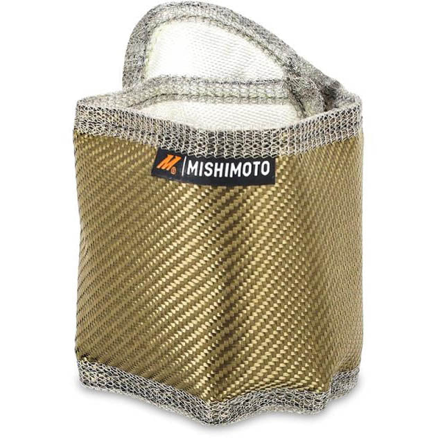 Mishimoto Turbo Blanket (Titanium Color), 2002-2007 WRX & 2004-2017 STi - Angle 2