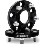 Mishimoto Wheel Spacers (5x100, M12x1.5, 66.1 Bore, Black), 2002-2014 WRX & 2013-2026 BRZ/FR-S/GR86