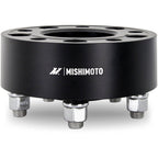 Mishimoto Wheel Spacers (5x100, M12x1.5, 66.1 Bore, Black), 2002-2014 WRX & 2013-2026 BRZ/FR-S/GR86