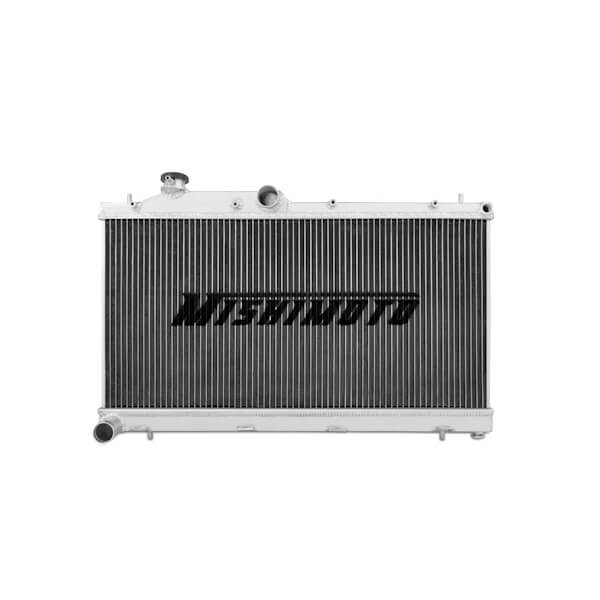 Mishimoto X-Line 3-Row Aluminum Radiator, 2008-2014 WRX & 2008-2019 STi - Angle 2